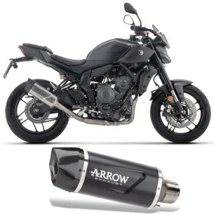 Escape completo Arrow Yamaha MT 07 2025 Indy Race EVO Dark Aluminio racing 71094AKN - vista 1