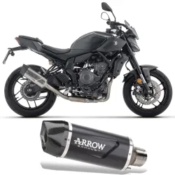 Escape completo Arrow Yamaha MT 07 2025 Indy Race EVO Dark Aluminio racing 71094AKN - vista 1