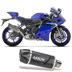 Escape completo Arrow Yamaha R9 2025 Indy Race EVO Dark Aluminio 71081AKN - vista 1