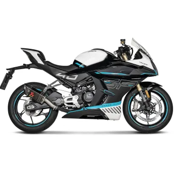 Escape Akrapovic CF Moto 450 NK 2024-2025 Carbono copa Carbono S-CF4SO1-APC - vista 1