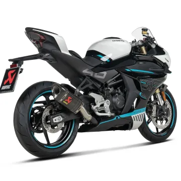 Escape Akrapovic CF Moto 450 NK 2024-2025 Carbono copa Carbono S-CF4SO1-APC - vista 2