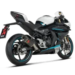 Escape Akrapovic CF Moto 450 NK 2024-2025 Carbono copa Carbono S-CF4SO1-APC - vista 2