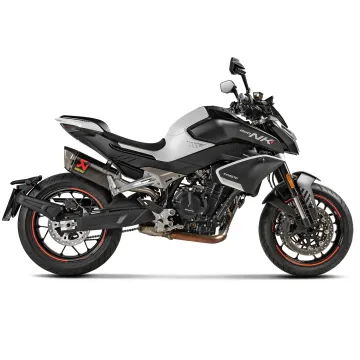Escape Akrapovic CF Moto 800 NK 2023-2025 Carbono copa Titanio S-CF8SO1-HAPLC - vista 1