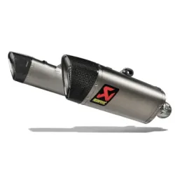 Escapes Akrapovic Ducati Hypermotard 698 2024-2025 Titanio copa Carbono S-D6SO2-HAPLT - vista 3