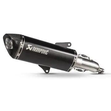 Escape Akrapovic Honda ADV 350 2022-2024 Inox Negro copa Carbono S-H3SO8-HRSSBL - vista 3
