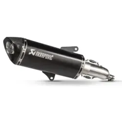 Escape Akrapovic Honda ADV 350 2022-2024 Inox Negro copa Carbono S-H3SO8-HRSSBL - vista 3