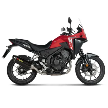 Escape Akrapovic Honda NX 500 2024-2025 Carbono copa Titanio S-H5SO5-HRC - vista 1