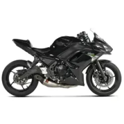 Escape completo Akrapovic Kawasaki Ninja 650 2025 Titanio copa Carbono S-K6R14-HEGEHT/2 - vista 1