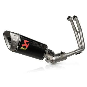 Escape completo Akrapovic Suzuki GSX-8S GSX-8R 2025 Racing Line Carbono copa Titanio S-S8R2-EEC - vista 3