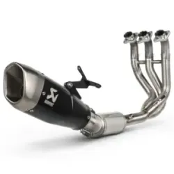 Escape completo Akrapovic Triumph Trident 660 2021-2025 Racing Line Titanio copa Titanio S-T6R2-CQTBL - vista 3