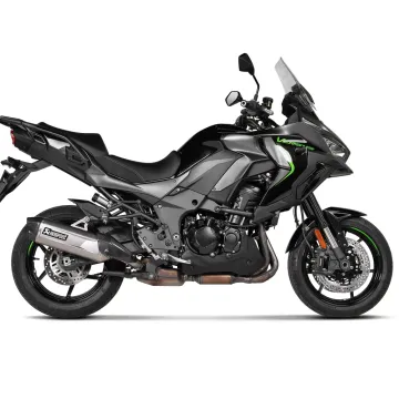 Escape Akrapovic Kawasaki Versys 1100 2025 Titanio copa Carbono S-K11SO1-HGJT - vista 1