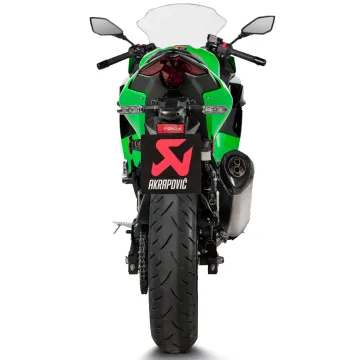 Escape Akrapovic Kawasaki Z 500 2025 Titanio copa Carbono homologado S-K5SO1-HRT - vista 3