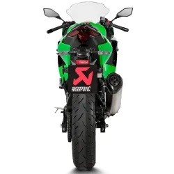 Escape Akrapovic Kawasaki Z 500 2025 Titanio copa Carbono homologado S-K5SO1-HRT - vista 3