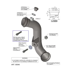 Descatalizador KTM 890 Adventure 2024-2025 Leovince 80046