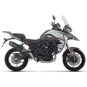 Escape Arrow Benelli TRK 702 - X 2025 Indy Race EVO Dark Aluminio copa Carbono 71960AKN - vista 1