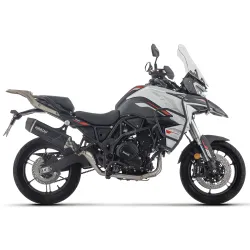 Escape Arrow Benelli TRK 702 - X 2025 Indy Race EVO Dark Aluminio copa Carbono 71960AKN - vista 1