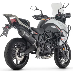 Escape Arrow Benelli TRK 702 - X 2025 Indy Race EVO Dark Aluminio copa Carbono 71960AKN - vista 1 2