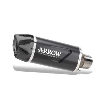 Escape Arrow Honda Forza 750 2025 Indy Race EVO Dark Aluminio corto 73523AKNC - vista 1