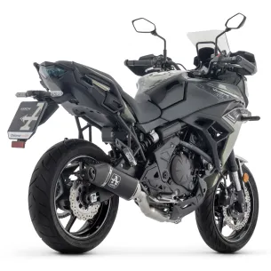 Escape completo Arrow Kawasaki Versys 650 2025 Veloce Dark Aluminio 77501VAN - vista 1 2