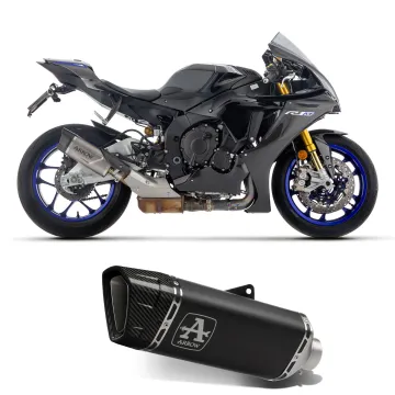 Escape Arrow Yamaha R1 2025 Indy Race EVO Dark Aluminio 71983AKN - vista 1