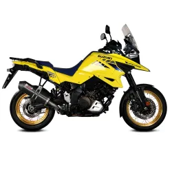 Escape Suzuki V-Strom 1050 2020-2024 MIVV Oval Black S.042.LVC - vista 1