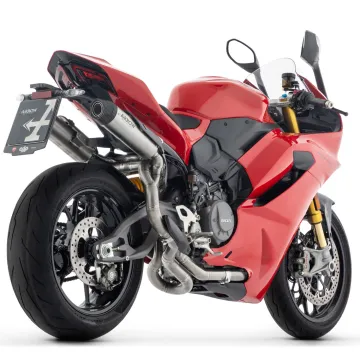 Escapes Arrow Ducati Panigale V2 - S 2025 Round Sil copa Carbono 77004PR - vista 2
