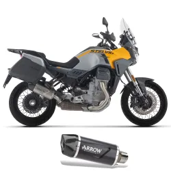 Escape Arrow Moto Guzzi Stelvio 2025 Indy Race EVO Dark Aluminio 77506AKN - vista 2