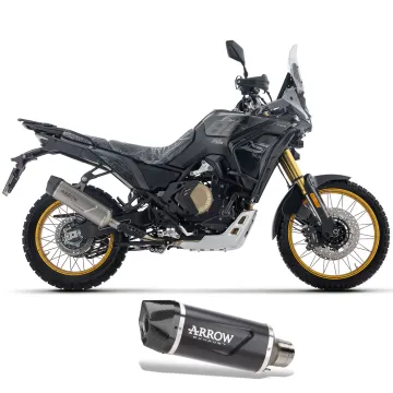 Escape Arrow Voge Valico 800 DSX Rally 2025 Indy Race EVO Dark Aluminio copa Carbono 72693AKN - vista 1