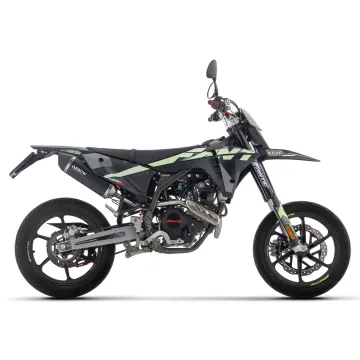Escape Arrow Fantic XEF 125 Performance - Competition 2025 Icon copa Carbono 72665AKN - vista 2