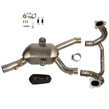 Colectores Akrapovic BMW R 1300 R - RS 2025-2026 Titanio E-B13E1 - vista 2