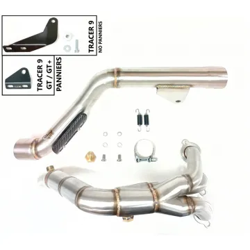 Escape completo Yamaha Tracer 9 - GT 2021-2024 Ixil Race Xtrem Black CY9982RB - kit montaje