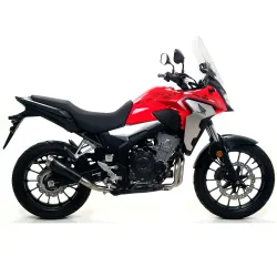 Escape Honda CB 500 X 2019-2020 Arrow ProRace Nichrom Dark copa Inox 71896PRN - vista 1