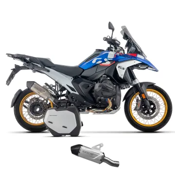 Escape Arrow BMW R 1300 GS 2024-2026 Indy Race EVO Aluminio copa Carbono 72651AK - vista 1