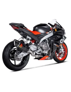 Escape completo racing Aprilia RS 660 Akrapovic Carbono - vista 1 2