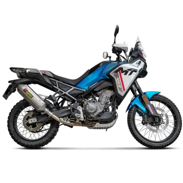 Escape Akrapovic CF Moto 450 MT 2024-2026 Titanio S-CF4SO2-HFTT - vista 1