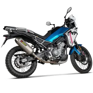 Escape Akrapovic CF Moto 450 MT 2024-2026 Titanio S-CF4SO2-HFTT - vista 1 2