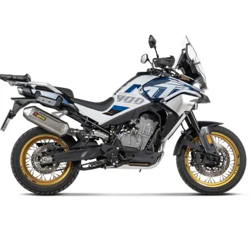 Escape Akrapovic CF Moto 800 MT 2024-2026 Titanio S-CF8SO4-HFTT - vista 1