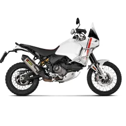 Escape Akrapovic Ducati Desert X 2022-2024 Titanio S-D9SO19-HJAT - vista 1