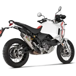 Escape Akrapovic Ducati Desert X 2022-2024 Titanio S-D9SO19-HJAT - vista 1 2