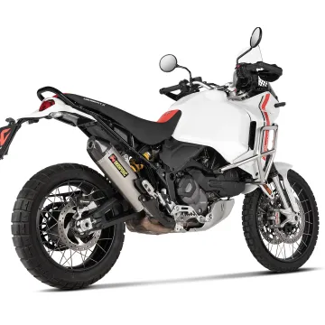 Escape Akrapovic Ducati Desert X 2022-2024 Titanio S-D9SO19-HJAT - vista 2