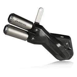 Escapes Akrapovic Ducati Multistrada 950 V2 - V2S 2021-2024 Titanio S-D9SO18-HIFFT - vista 6