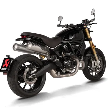 Escapes Akrapovic Ducati Scrambler 1100 2021-2024 Titanio S-D11SO13-HBFGT - vista 2