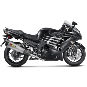 Escapes Akrapovic Kawasaki ZZR 1400 2012-2020 Titanio S-K14SO6-HZAAT - vista 1