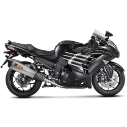 Escapes Akrapovic Kawasaki ZZR 1400 2012-2020 Titanio S-K14SO6-HZAAT - vista 1