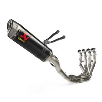 Escape completo Akrapovic Kawasaki ZX-10R 2021-2026 Evolution Line Carbono S-K10E10-RC + V-TUV316 - vista 3