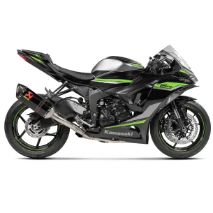 Escape completo Akrapovic Kawasaki ZX-6R 2023-2026 Racing Line Carbono S-K6R11-RC/1 - vista 1