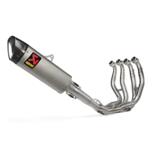 Escape completo Akrapovic Suzuki GSX-R 1300 Hayabusa 2021-2024 Racing Line Titanio S-S13R1-APLT - vista 2 2