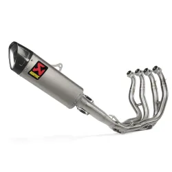 Escape completo Akrapovic Suzuki GSX-R 1300 Hayabusa 2021-2024 Racing Line Titanio S-S13R1-APLT - vista 1