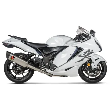 Escape completo Akrapovic Suzuki GSX-R 1300 Hayabusa 2025-2026 Racing Line Titanio S-S13R4-APLT + V-TUV315 - vista 1