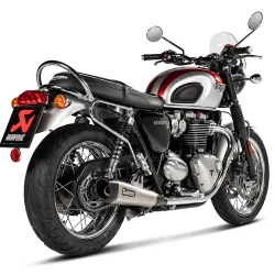 Escapes Akrapovic Triumph Bonneville T120 2016-2020 Titanio S-T12SO4-HCQT + P-HST12SO3 - vista 2